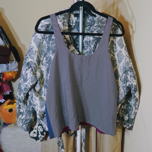 Four-Sided Reversible Tank Top. Vintage. - Picture 3 of 4